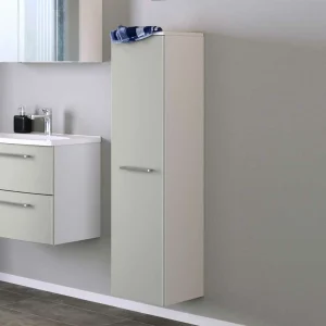 Badezimmer Seitenschrank In Hellem Grau – Mobrina 9
