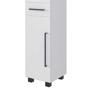 Badezimmer Seitenschrank In Weiß – Maney 11
