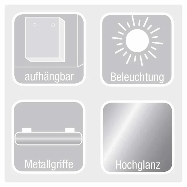 Badezimmer Vitrinenschrank Boisan Mit Schublade Und Klappe 7