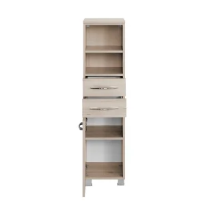 Badschrank Mabeca In Buche 11