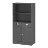 Badschrank Mit 2 Fächern & Schubladen & Türen – Zenca 19