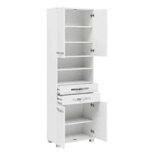 Breiter Hochschrank Für Das Badezimmer – Liyuva 14