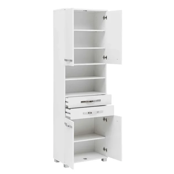 Breiter Hochschrank Für Das Badezimmer – Liyuva 5