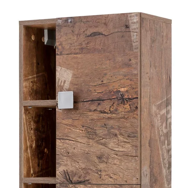 Design Bad Hochschrank Mit 6 Regalfächern – Arolina 5