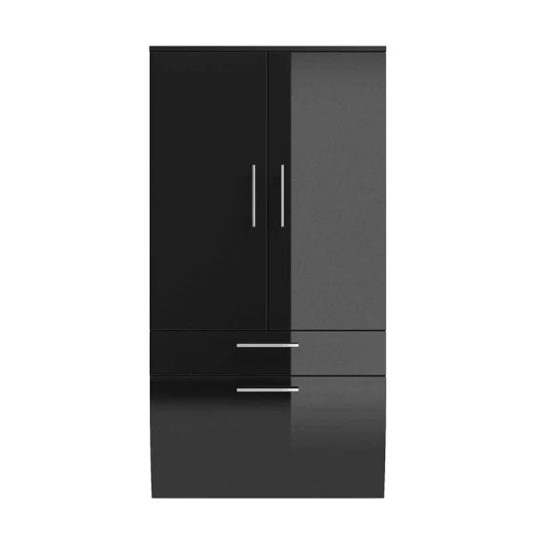 Doppeltüriger Bad Hochschrank Lieda Hängend 5
