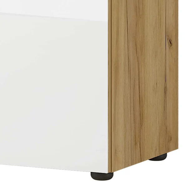 Eleganter Badschrank In Weiß Glasbeschichtet – Brandon 5