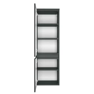 Grauer Badschrank 40x135x35 Cm – Cathyl 11