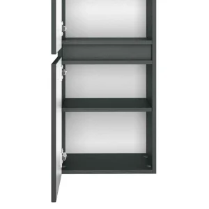 Grauer Badschrank 40x135x35 Cm – Cathyl 13