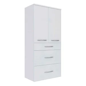 Hängender Badschrank Datara In Hochglanz Weiß 8