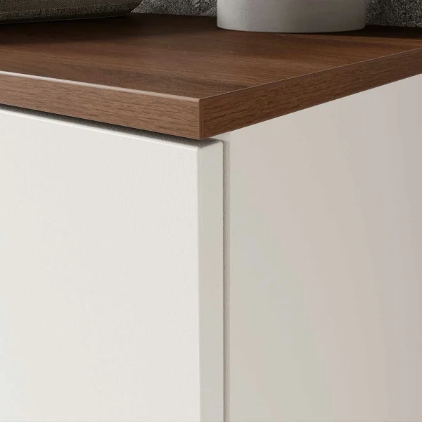 Halbhoher Badschrank In Hellgrau – Dolida 6