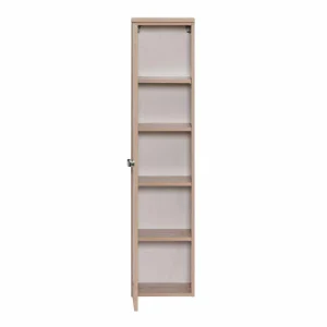 Halbhoher Schrank Fürs Bad Hängend Blanca In Buche Dekor 11