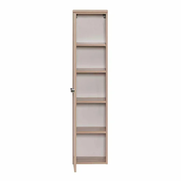 Halbhoher Schrank Fürs Bad Hängend Blanca In Buche Dekor 4