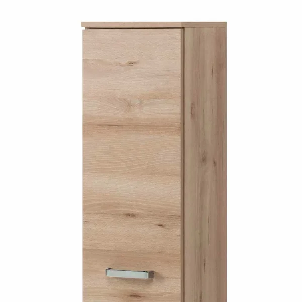 Halbhoher Schrank Fürs Bad Hängend Blanca In Buche Dekor 5
