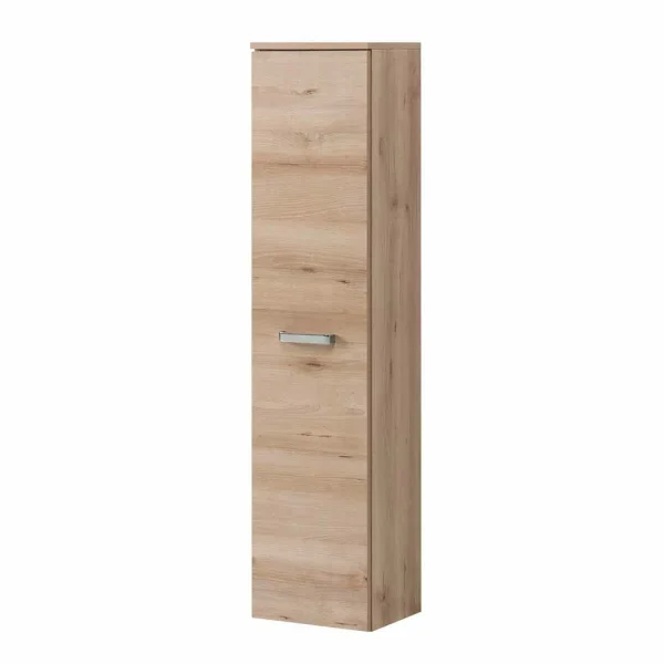 Halbhoher Schrank Fürs Bad Hängend Blanca In Buche Dekor 1