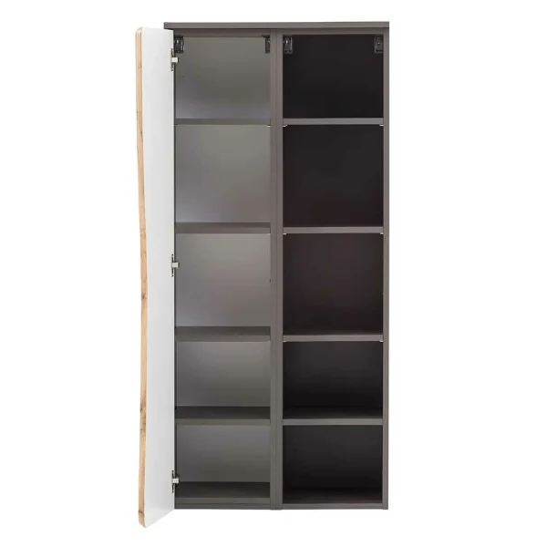 Halboffener Badschrank In Wildeiche Optik – Tofias 6
