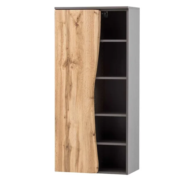 Halboffener Badschrank In Wildeiche Optik – Tofias 1