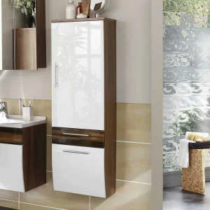 Hochglanz Bad Hochschrank Scotinus Hängend 135cm Hoch 10