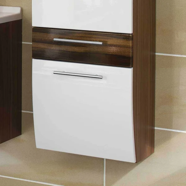 Hochglanz Bad Hochschrank Scotinus Hängend 135cm Hoch 4
