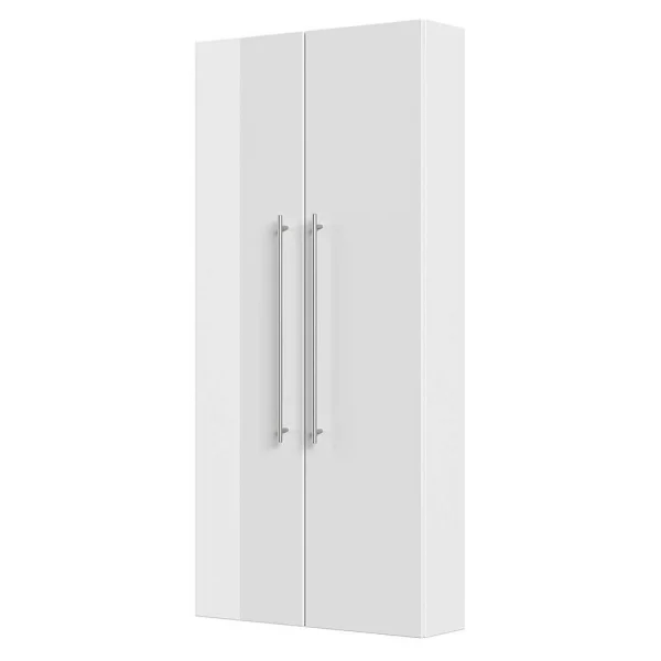 Hochglanz Badezimmerschrank Nur 20 Cm Tief – Nene 1