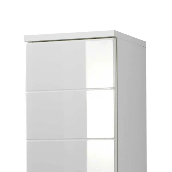 Hochglanz Hochschrank Veverino In Weiß 6