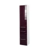 Hochschrank Laydia In Aubergine Hochglanz 16