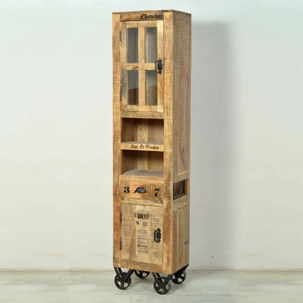 Hochschrank Indri Mit Rollen 3