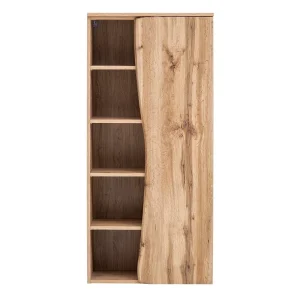 Holzoptik Badezimmerschrank Mit Baumkante – Tofias 12