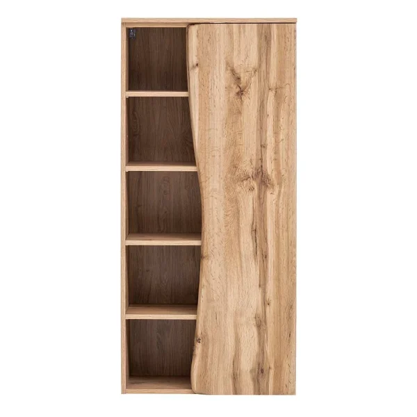 Holzoptik Badezimmerschrank Mit Baumkante – Tofias 4