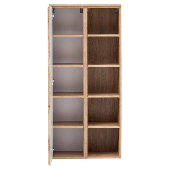 Holzoptik Badezimmerschrank Mit Baumkante – Tofias 6