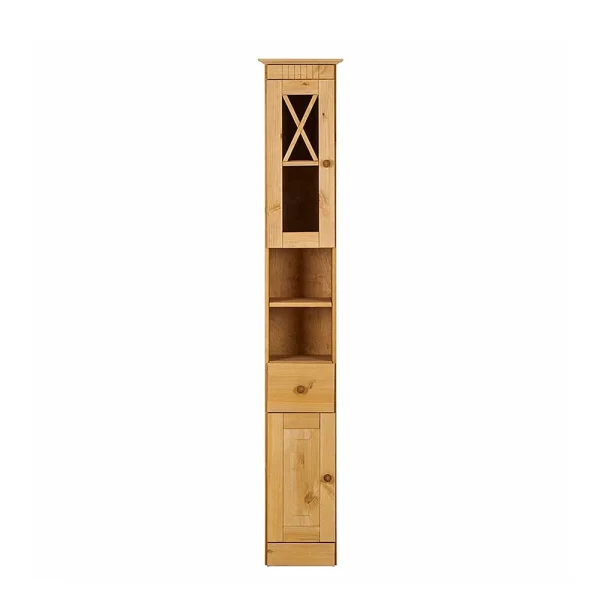 Landhaus Badschrank Aus Kiefer Gebeizt Geölt – Garecio 5