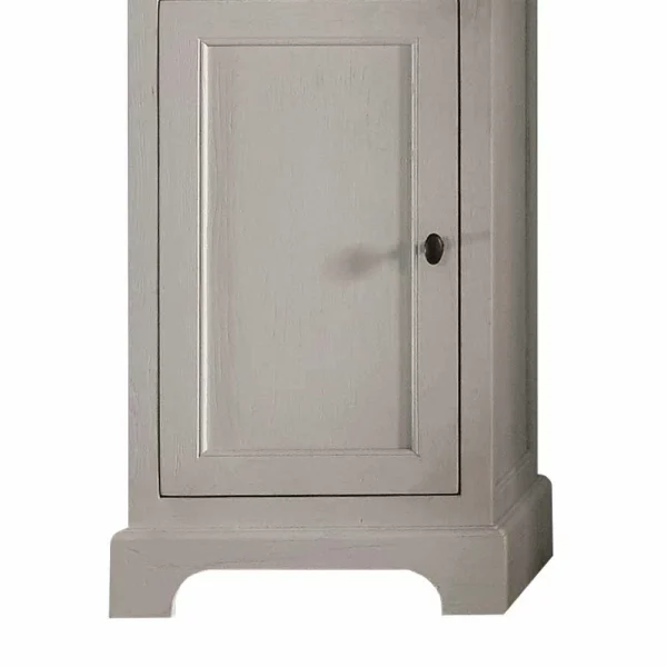 Massivholz Badschrank In Weiß Soilhull Aus Eiche 4