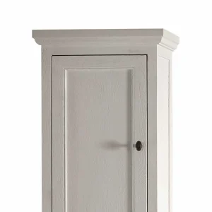 Massivholz Badschrank In Weiß Soilhull Aus Eiche 15