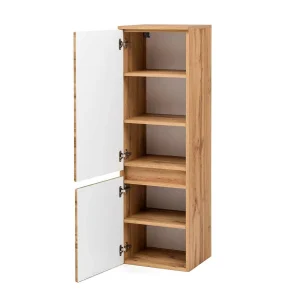 Midi Badschrank In Holzoptik Wildeiche – Drumias 16