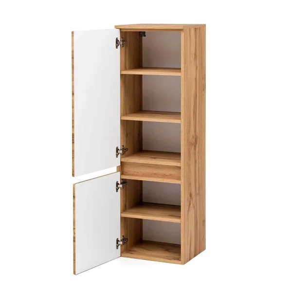 Midi Badschrank In Holzoptik Wildeiche – Drumias 6