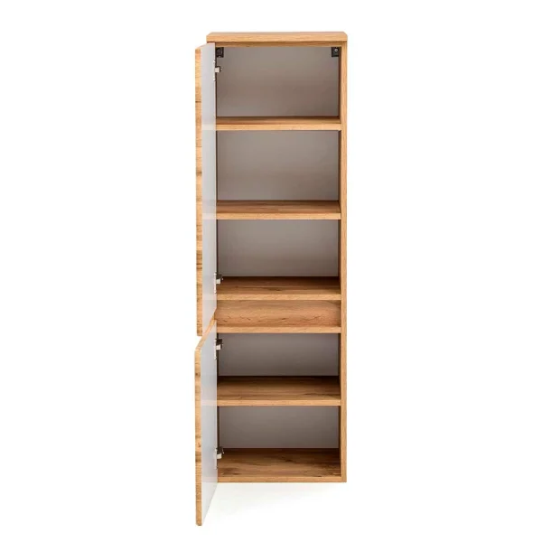 Midi Badschrank In Holzoptik Wildeiche – Drumias 7