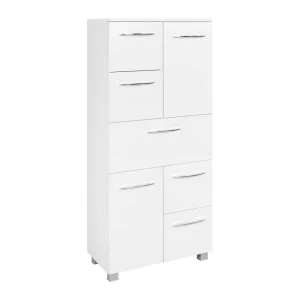 Midibadschrank In Weiß – Lartemo 9