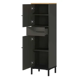 Moderner Badezimmerschrank 125 Cm Hoch – Lucrino 12