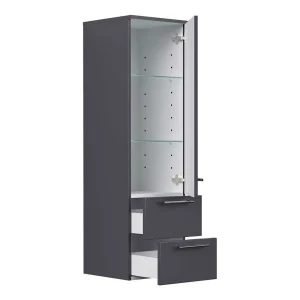 Moderner Wandmontage Badschrank In Anthrazit – Vingos 12