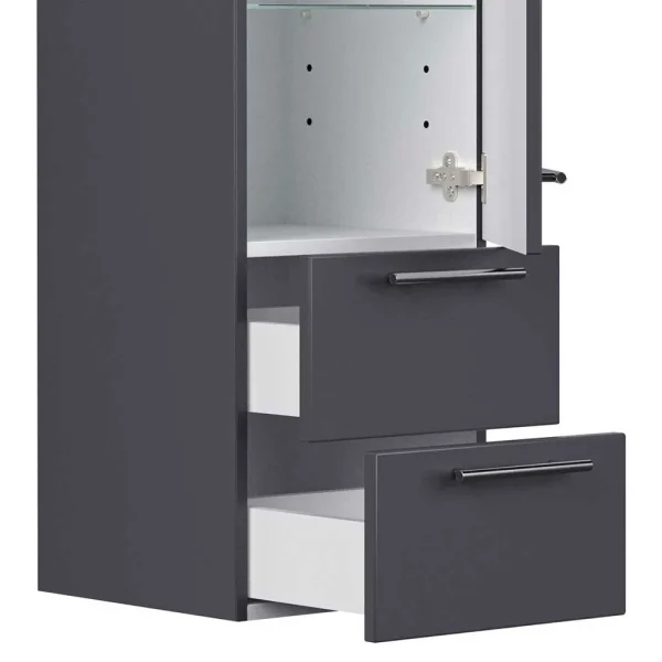 Moderner Wandmontage Badschrank In Anthrazit – Vingos 5