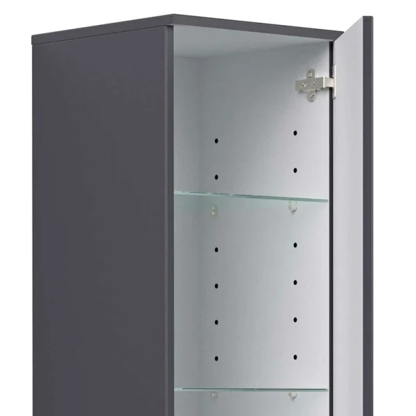 Moderner Wandmontage Badschrank In Anthrazit – Vingos 6