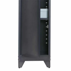 Schwarzer Metallspind Pascan Im Loft Design 16