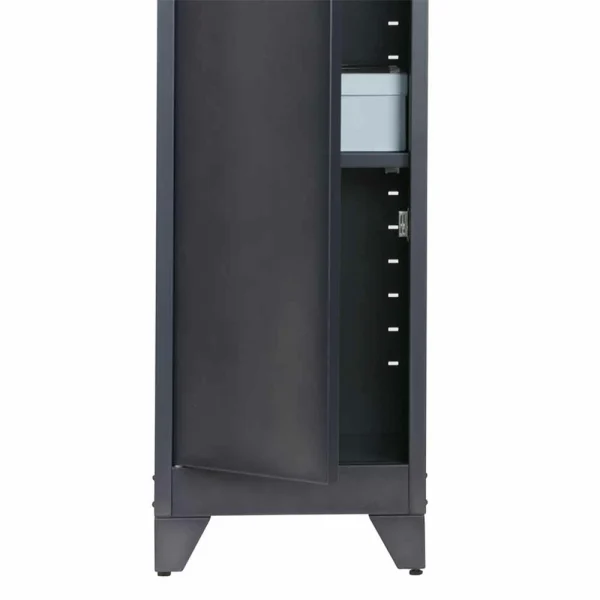 Schwarzer Metallspind Pascan Im Loft Design 6