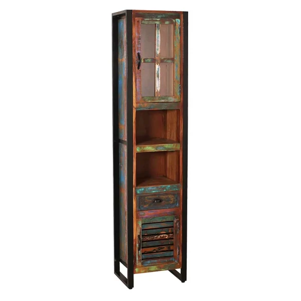 Shabby Chic Hochschrank Fürs Badezimmer – Vosbadus 1