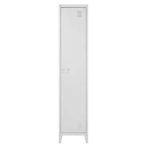 Spind-Design Schrank In Weiß – Montpa 3
