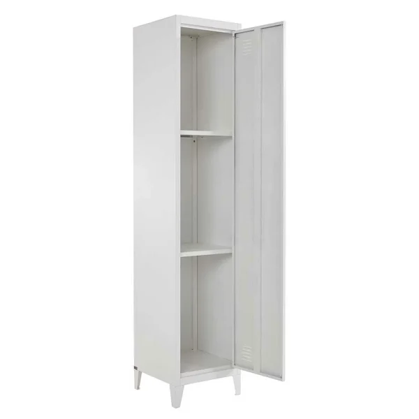 Spind-Design Schrank In Weiß – Montpa 4