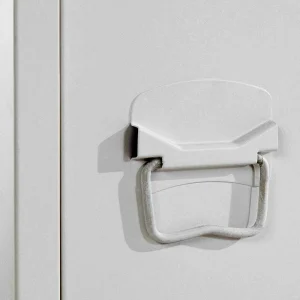 Spind-Design Schrank In Weiß – Montpa 16