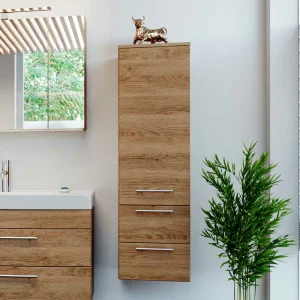 Stauraum Schrank Bunai Für Badezimmer 40x135cm 8