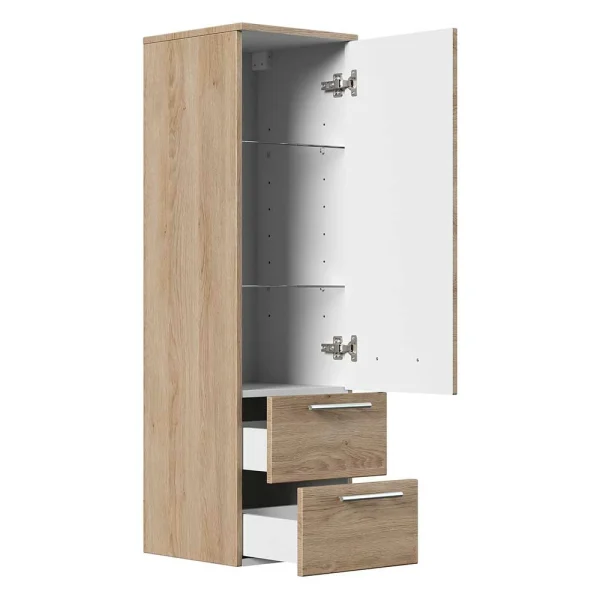 Stauraum Schrank Bunai Für Badezimmer 40x135cm 4