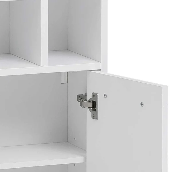 Weißer Bad Hängeschrank 31x116x22 Cm – Ulviza 6