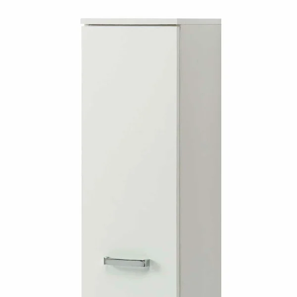 Weißer Badezimmerschrank Hängend Coree 130 Cm Hoch 5